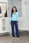 Bộ cotton cổ tim dài tay GK150